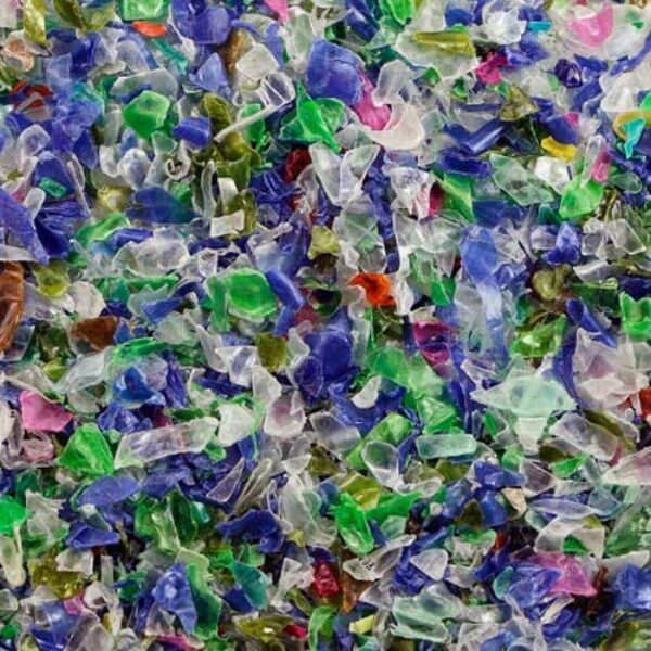 Mixed Color PET Flakes